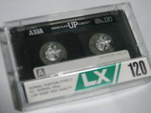使用済み　中古　カセットテープ　AXIA　UP120　　ノーマル　Type1 120分　 1本 　No.5135