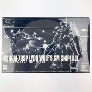 ▽▽ BANDAI バンダイ HG 1/144 RGM-79SP ジム・スナイパーII(リド・ウォルフ機) 未組立品 未使用に近い