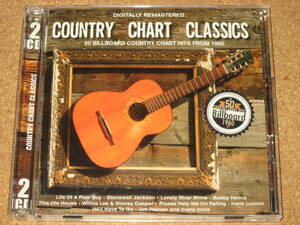 91CD2枚組■カントリー COUNTRY CHART CLASSICS 50BILLBOARD COUNTRY HITS FROM 1960~リマスター盤