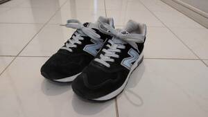 美品 ニューバランス New Balance M1400BKJ US8 26cm 黒 ブラック M1300