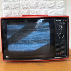 National ナショナル　ブラウン管テレビ　時代物　当時物　TR-814A 昭和レトロ