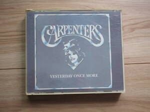 【CD】CARPENTERS /YESTERDAY ONCE MORE カーペンターズ イエスタデイ・ワンス・モア 2枚組 国内盤