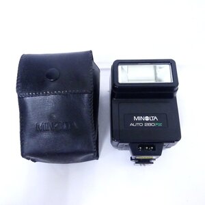 MINOLTA ミノルタ AUTO 280PX ストロボ フラッシュ カメラアクセサリー 撮影機材 現状品 USED /2412C