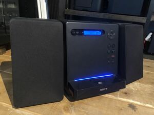 SONY HCD-V3 システムステレオ CD ウォークマン プレーヤー スピーカー 2009年製 ソニー