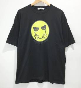 24SS UNDERCOVER TEE PROTEST AND PEACE プリント Tシャツ カットソー ブラック UC1D3809 アンダーカバー SIZE：5■0123Q③