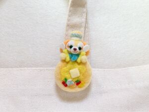 ハンドメイド ☆ クッキーアン　羊毛　ブローチ☆ ダッフィー&フレンズ・ワンダフルキッチン　☆ ダッフィー 