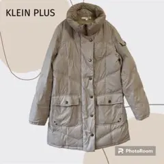 KLEIN PLUS クランプリュス　ダウンロングコート　ベージュ　M