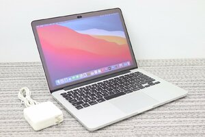 N-TN2412-2【2013年！i5！】Apple/MacBookProA1502(Retina,13-inch,Late2013)/core i5-2.4GHz/メモリ：8GB/SSD：256GB