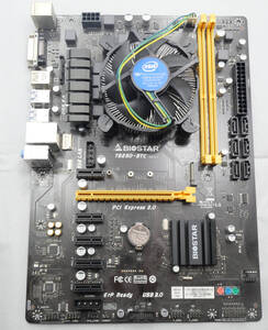 起動確認済み　BIOSTAR TB250-BTC Ver:6.0 LGA1151 ATX おまけCeleron G3930 