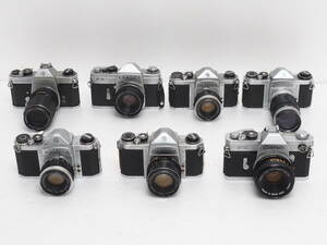 ★訳あり大特価★ MFボディ&単焦点レンズ 7セット ペンタックス PENTAX コニカ KONICA #TA6338