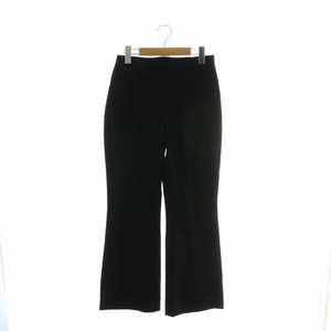 セオリー Theory 23AW Bistretch 3 CL Kick Pant FH フレアパンツ ロング ジップフライ 0 S 黒 ブラック /XZ ■GY12 レディース