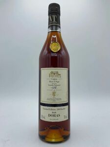 【未開栓】 Cognac Hors d’Age VALLEIN TERCINIER コニャック オルダージュ ヴァラン・テルシニエ BAR DORAS 288本限定 700ml 42% ●1264