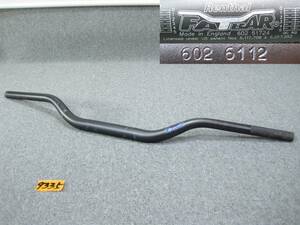 【9335②4】　9/8インチ(28.6mm)　カスタム用　RENTHAL Fatbar/ファットバーハンドル　(幅)810×(高)75×(奥行)110mm　アルミ/ブラック