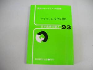 ●どうつくる安全な食料●日本農業の動き93●農政ジャーナリスト