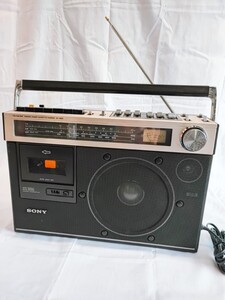 SONY CF-1990 ラジオカセットレコーダー ラジカセ 昭和レトロ ソニー 当時物 コレクション ラジオ カセットテープ アンティーク(1001)