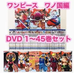 ワンピース ワノ国編 DVD45巻セット　全巻送料無料　全巻セット