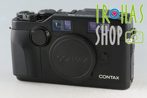 Contax G2 Black 35mm Rangefinder Film Camera #56571D4