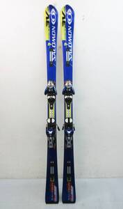 G1770【スキー板】SALOMON Equipe 10 3V Race★サロモン ビンディング S912 ti★スキーボード★全長 155cm★中古★