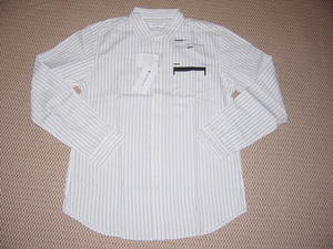 新品未使用☆ＴＫタケオキクチ　胸ロゴ長袖シャツ（L）b