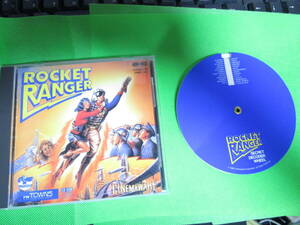 FM TOWNS　PCソフト　ROCKET RANGER　ポニーキャニオン　CDのみ 