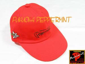 30％OFF★在庫処分！！！値下げ●K-002東京ペパーミントTokyoPeppermint 5422ベース-ボールCap(赤)