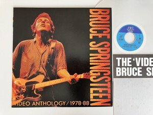 Bruce Springsteen / VIDEO ANTHOLOGY 1978-88 日本版LD 42LP122 89年盤BOSS明日なき暴走Dancing In The DarkGlory DaysRosalita