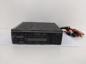 PANASONIC　カセットカーステレオ　GV70CDチェンジャーコントロール　中古