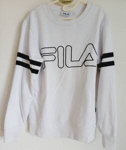 ●FILA　フィラ　トレーナー　白　140サイズ　レディース　ジュニア