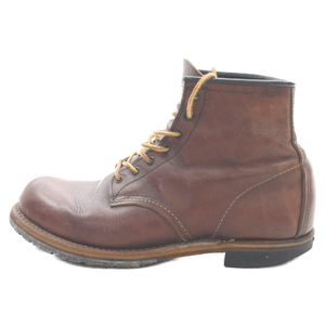 RED WING レッド ウイング BECKMAN BOOT ベックマン レザー ハイカットブーツ ブラウン US71/2/25.5cm 9011