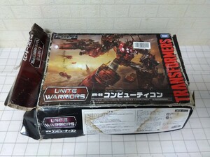 841■テックボット合体戦士 UW-08 コンピューティコン　トランスフォーマー　ユナイトウォリアーズ タカラトミー 箱欠損あり未使用ジャンク