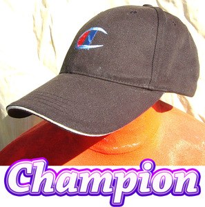 即決■Champion■ヘイヘイヘイブラックヘイヘイcap■■古着