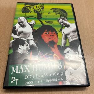 DVD DDT MAX BUMP 8 プロレス