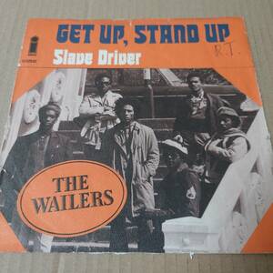 Bob Marley & The Wailers - Get Up, Stand Up / Slave Driver // Island Records 7inch / AA0328