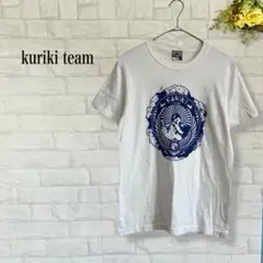 栗城史多 kuriki team 登山チーム Tシャツ 半袖カットソー S 白