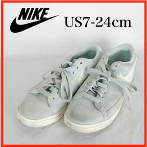 OK0339*NIKE*ナイキ*レディーススニーカー*US7-24cm*薄水色