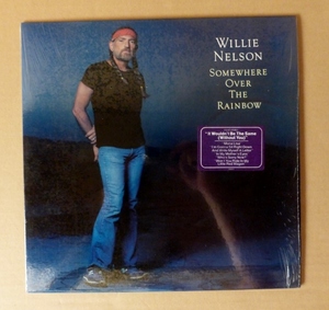 WILLIE NELSON「SOMEWHERE OVER THE RAINBOW」米ORIG [初回FC規格COLUMBIA] シュリンク美品