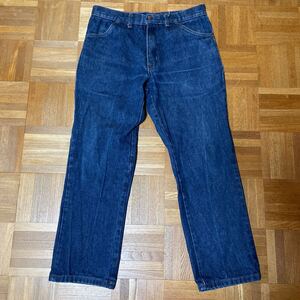 VINTAGE 70s 濃紺 ストア系 ジーンズ デニム ストレート ゴールデンサイズ USA製 DENIM ヴィンテージ UNKNOWN /sears 501 505 606