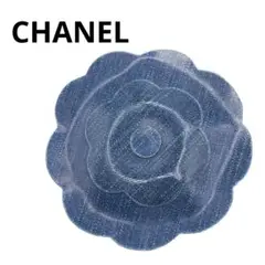 正規品 CHANEL シャネル ブローチ カメリア 刻印　有り