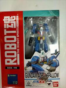 正規品 ROBOT魂 112 AGE-1S GUNDAM AGE-1 SPALLOW 新品 ガンダム AGE-1 スパロー ガンダムAGE フィギュア フリット・アスノ figure BANDAI