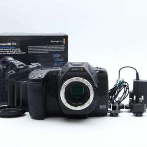 【極上品】 Blackmagic Pocket Cinema Camera 6K Pro ブラックマジック #4104