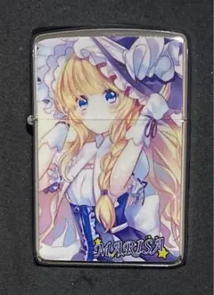 東方project 魔理沙　美少女　オイルライター　zippo 風　TM2