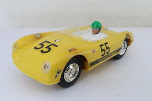 SCALEXTRIC スロットカー PORSCHE MM/C.61 ポルシェ スパイダー 箱無 1/32 難有 フランス製 ハコ