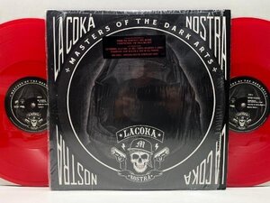 シュリンク良好!! 2LP レッドヴァイナル仕様 LA COKA NOSTRA Masters Of The Dark Arts (