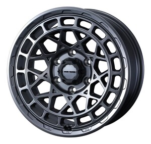 マッドヴァンス X タイプM ホイール1本 18X7.5J +35 5H 114.3 ( マットガンメタ )