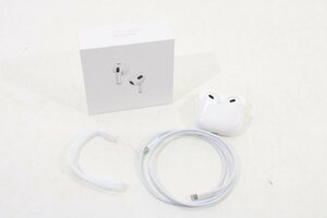 52JD●Apple AirPods 第3世代 ワイヤレスイヤホン アップル エアポッズ 動作正常 中古