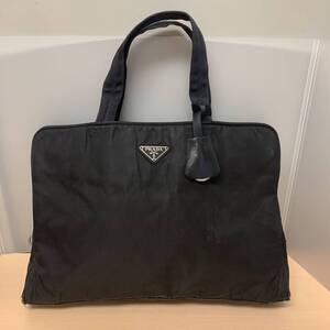 y081911m PRADA プラダ　ナイロンブリーフケース　テスート　ナイロン　ブリーフケース　ハンドバッグ