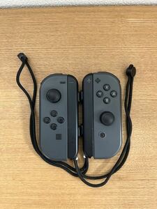 1円スタート 動作確認済 Nintendo Switch Joy-Con グレー ジョイコン ニンテンドースイッチ コントローラー 任天堂 左右セット 