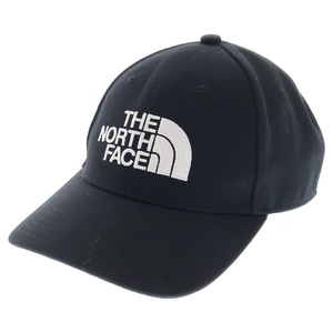 THE NORTH FACE ザノースフェイス TNF Logo Cap NN42242 ロゴ刺繍ベースボールキャップ 帽子 ブラック