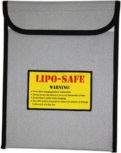 230*300MM 最新型 LiPo Guard リポバッテリー セーフティーバッグ 難燃性バッグ 二重防炎袋 (230*300M