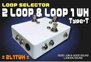 2L1TWH】2 LOOP 1 T《 a/b 瞬時切替ループセレクター+LOOP 1》=TWH=【 a/b Alternation Loop/True-Bypass+LOOP 1】 #SWITCHER #LAGOONSOUND